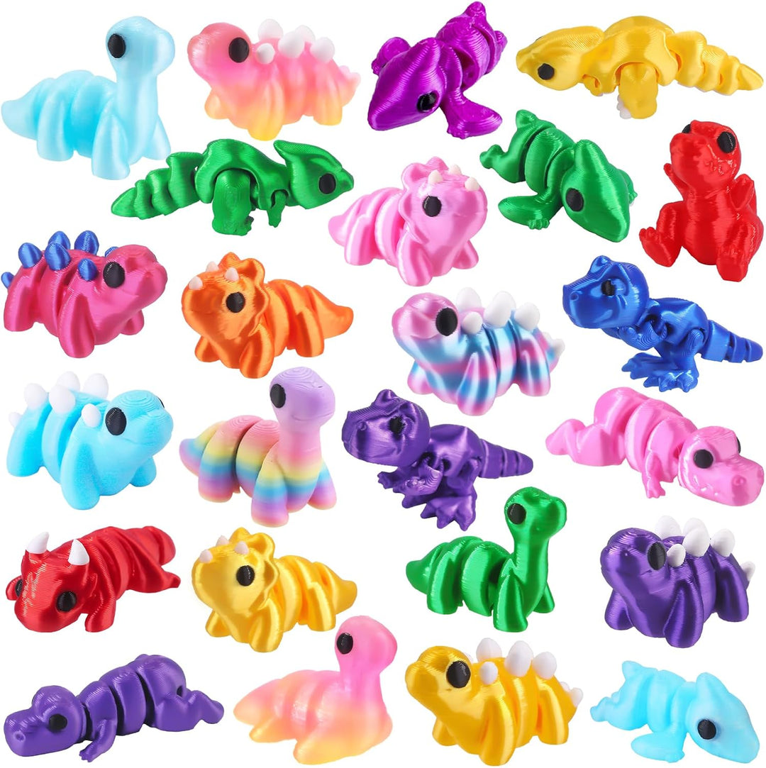 JOICEE Juego de 24 piezas de animales de dinosaurio