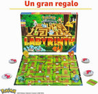 Ravensburger Labyrinth Pokemon - Juego de mesa – Una aventura estratégica de laberinto para noches familiares y fiestas de Pokémon – Incluye Pikachu, Bulbasaur y más – Gran regalo de cumpleaños para niños a partir de 7 años
