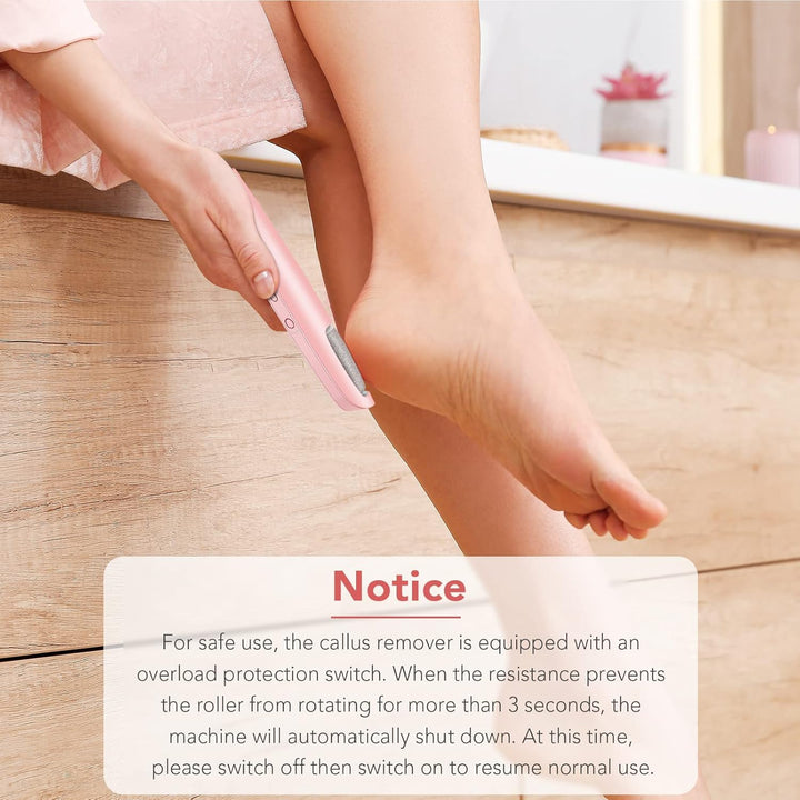 Removedor eléctrico de callos para pies, kit profesional de pedicur...