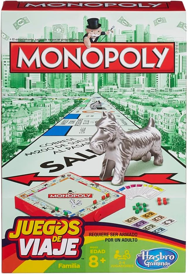 Monopoly Grab and Go Juego