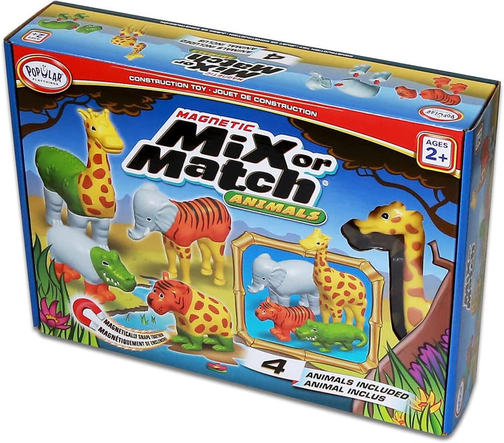Juego magnético de juguete de animales de la selva para