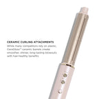 T3 AIRE 360 Multi-Styler & Blowout System, cepillo secador de pelo, cepillo redondo ovalado Air Styler auto-rizador con cerámica coreana CeraGloss, Cool Shot, herramienta de viaje de doble voltaje