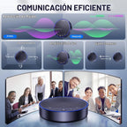 EMEET M3 Bluetooth Conference Speaker y Microphone, Zoom Certified