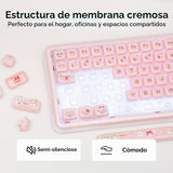 MechLands X Maorbeng X100 PRO - Teclado de membrana para juegos con...
