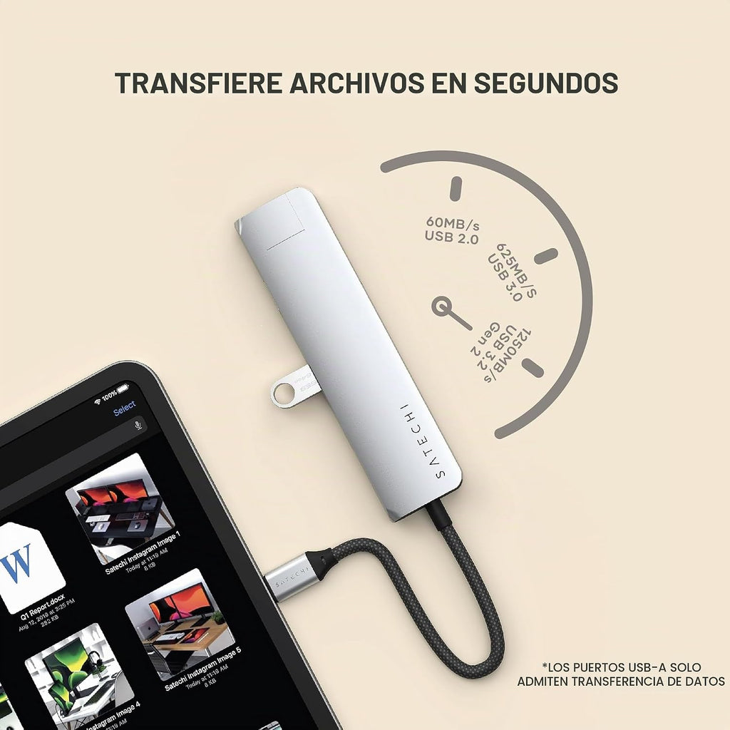 Satechi, ST-P7SS, hub USB