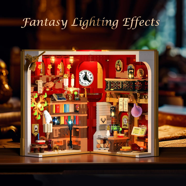 Juego de construcción Magic Booknook con luz LED 0142 in