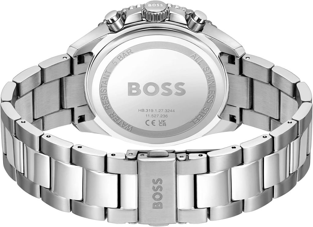 BOSS Reloj cronógrafo de cuarzo de alta calidad para hombre | Resistencia al agua hasta 164 ft (modelo 1514143)