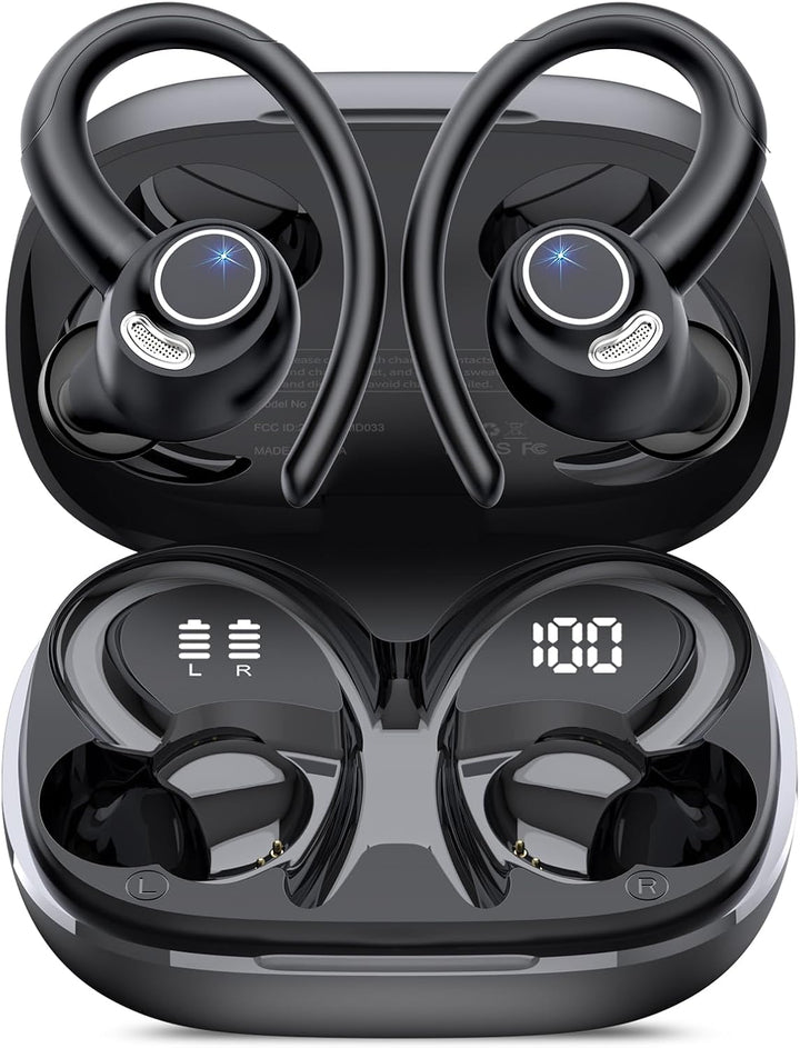 Auriculares inalámbricos, auriculares Bluetooth 5.4 deportivos, aur...
