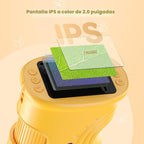 Microscopio digital de mano 1000X para niños: microscopio de bolsillo con pantalla IPS de 2.0 pulgadas, juguetes STEM, regalos de cumpleaños para niñas, niños y niños
