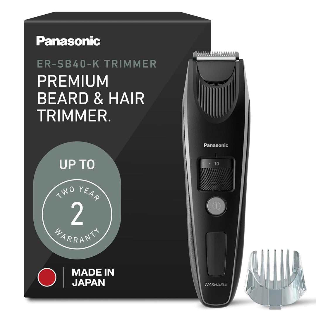 Panasonic Recortadora de barba para hombres inalámbrica de precisió...