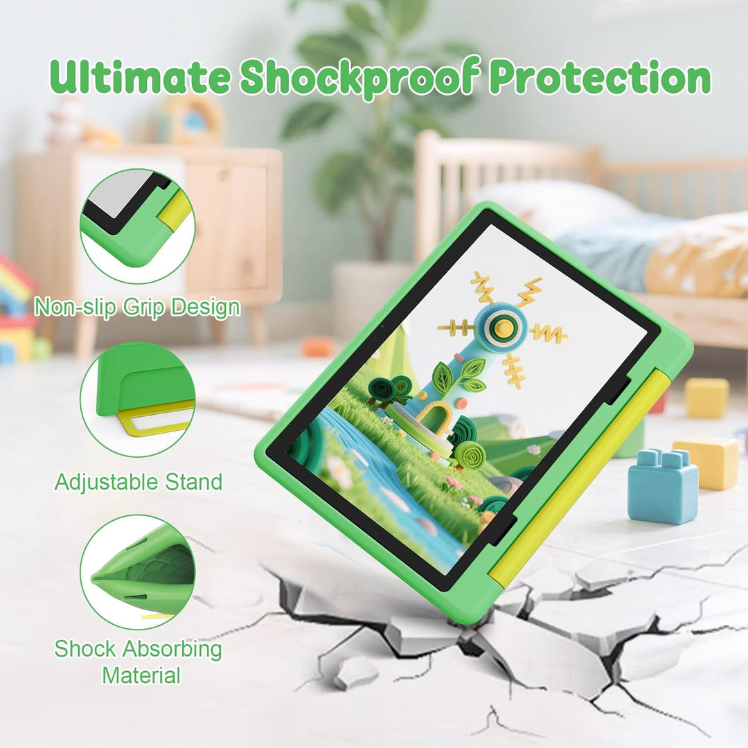 Tablet para niños, tableta Android 15 con pantalla HD, 10.1 pulgada...