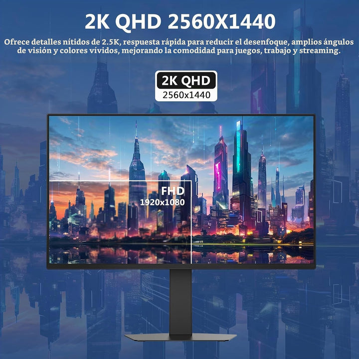 Z-Edge - Monitor OLED para juegos de 27 pulgadas 1440P, monitor 2K...