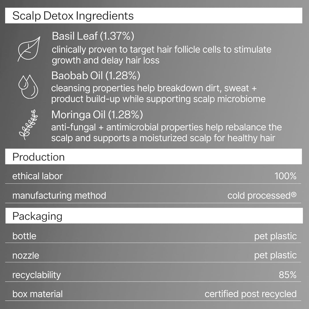 ACT+ ACRE Aceite de desintoxicación del cuero cabelludo procesado e...