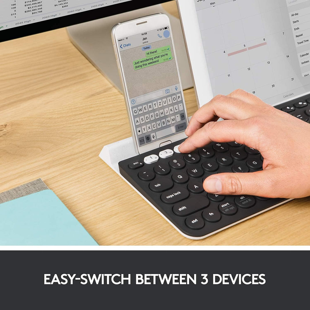 Logitech K780 Teclado Inalámbrico Multidispositivo para