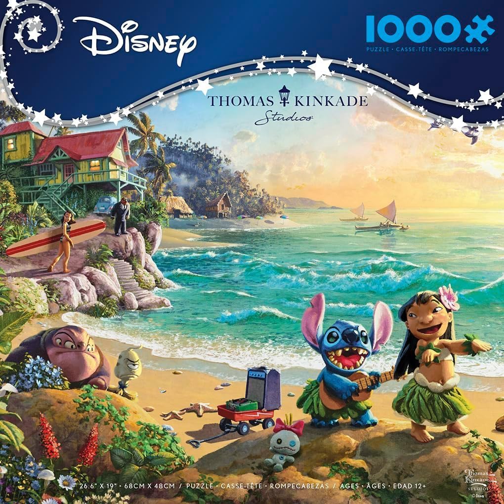 Ceaco Lilo and Stitch - Rompecabezas de 1000 piezas