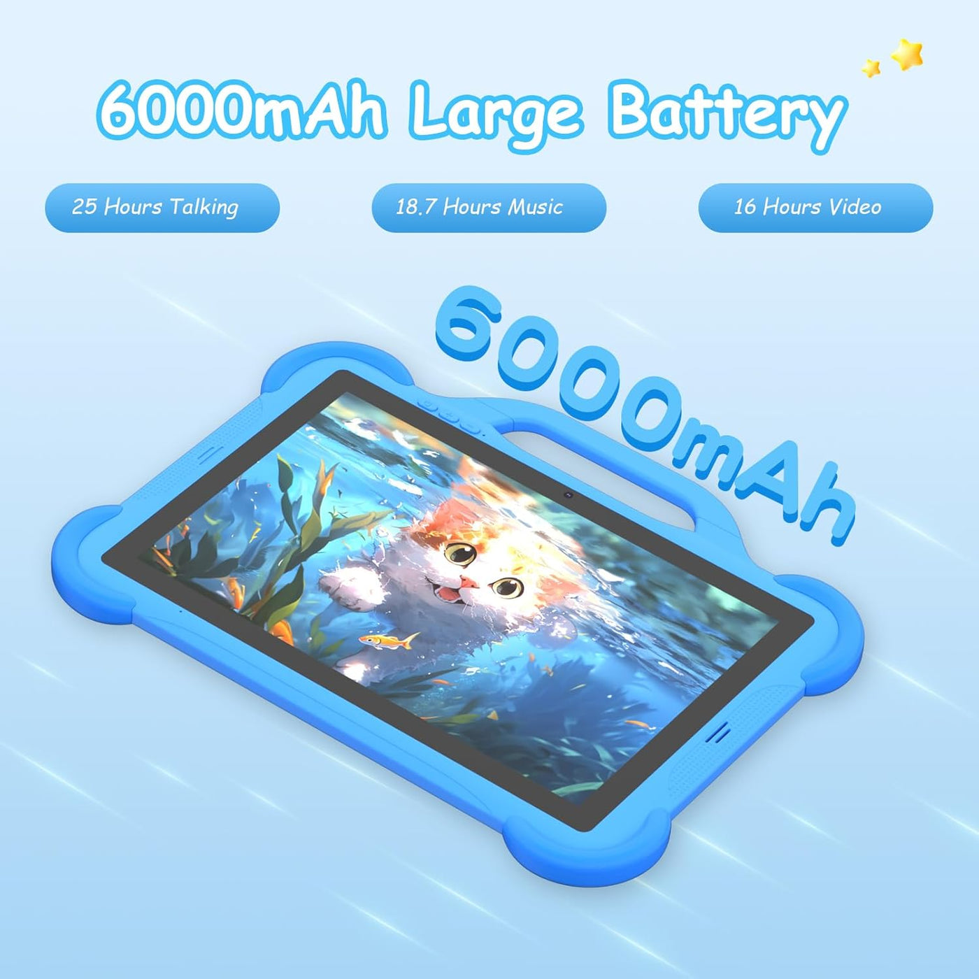 PEICHENG Tableta para niños, Android 14.0, tablets de 10" para...