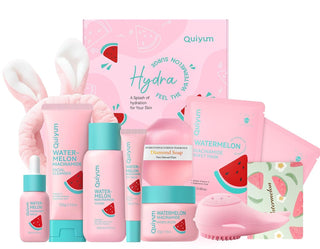 QUIYUM - Kit de cuidado de la piel de sandía para adolescentes y ni...