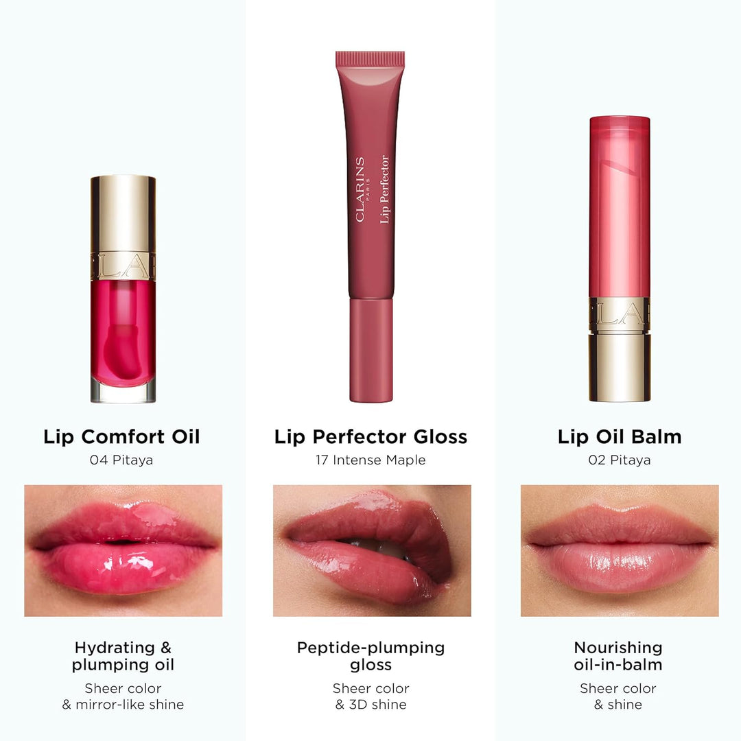 Clarins Lip Comfort Oil | Aceite labial hidratante, nutritivo y hum...