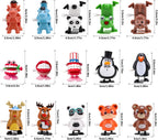 30 piezas de juguetes de cuerda para niños, rellenos de calcetines de Navidad, juguetes de relojería, juguetes de primavera, recuerdos de fiesta, bolsas de golosinas para Pascua Navidad Año Nuevo