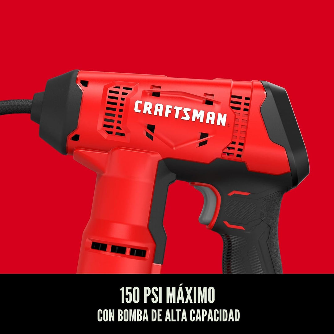 CRAFTSMAN V20 Compresor de Aire Portátil, Inflador de Neumáticos In...