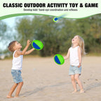 Juego de pelota adhesiva para lanzar y atrapar, juguetes al aire libre para