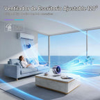 Coolhill Ventilador de escritorio USB para dormitorio: ventilador d...