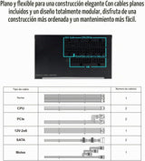 Montech Century II - Fuente de alimentación ATX para juegos de gama...