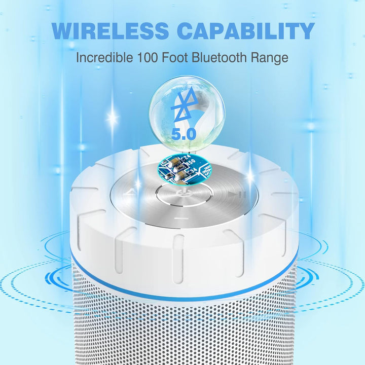 Comiso X26 Altavoz Bluetooth, altavoces impermeables IPX4, sonido e...