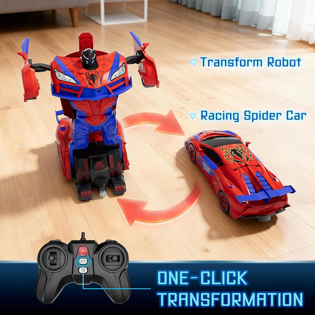 Qumcou Juguetes de araña para niños de 4 a 6 años, auto de control...
