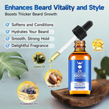 Aceite para el crecimiento de la barba, aceite de biotina para barb...