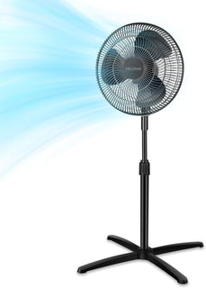 PELONIS Ventilador de pedestal oscilante ajustable de 16" para...
