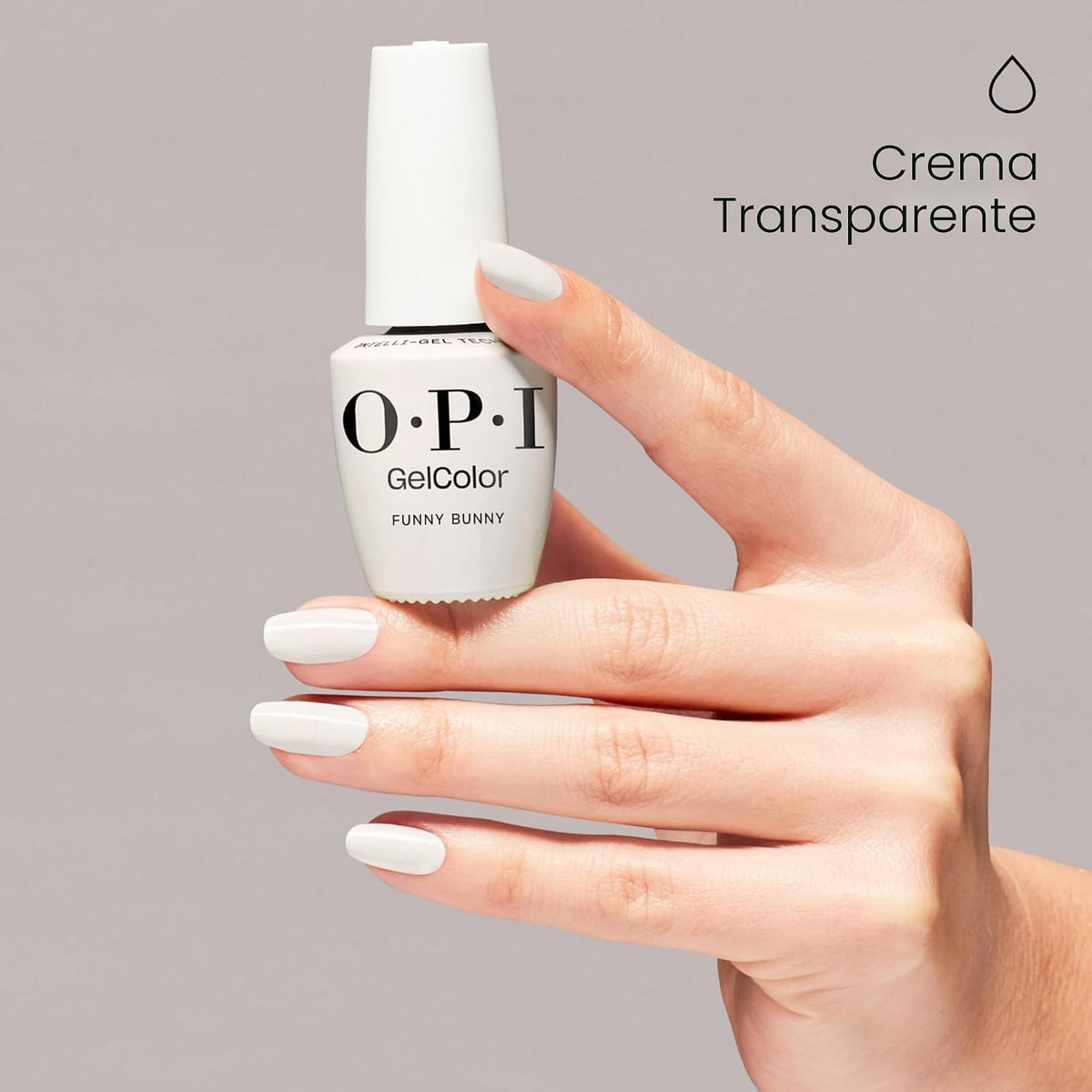 Esmalte de uñas en gel OPI GelColor LED Cure | Tonos blancos, grise...