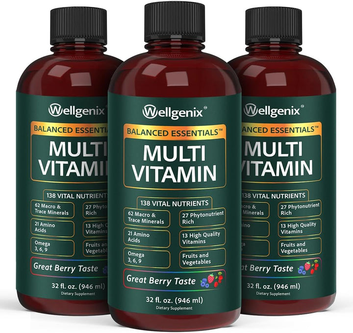 Suplemento líquido nutricional Balanced Essentials, 32 onzas, Very...