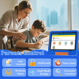 PEICHENG Tablet para niños con funda protectora EVA, Android 15.0 P...