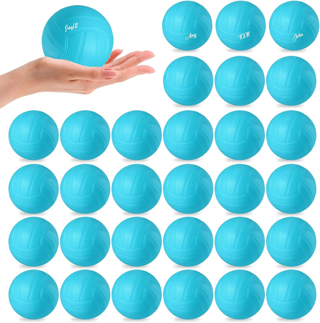 20 pelotas de voleibol miniatura de 4 pulgadas, bolas de voleibol en miniatura, bolas de repuesto para juegos de voleibol, regalos para jugadores, equipo, adolescente, piscina, estadio