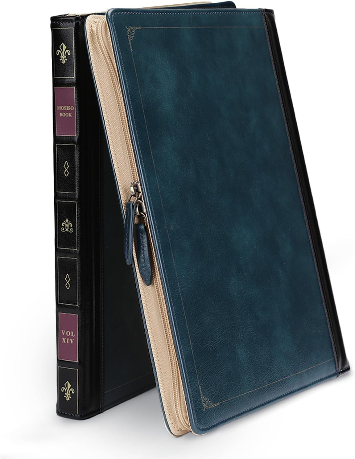 MOSISO - Funda para laptop, piel sintética, estilo vintage, para po...