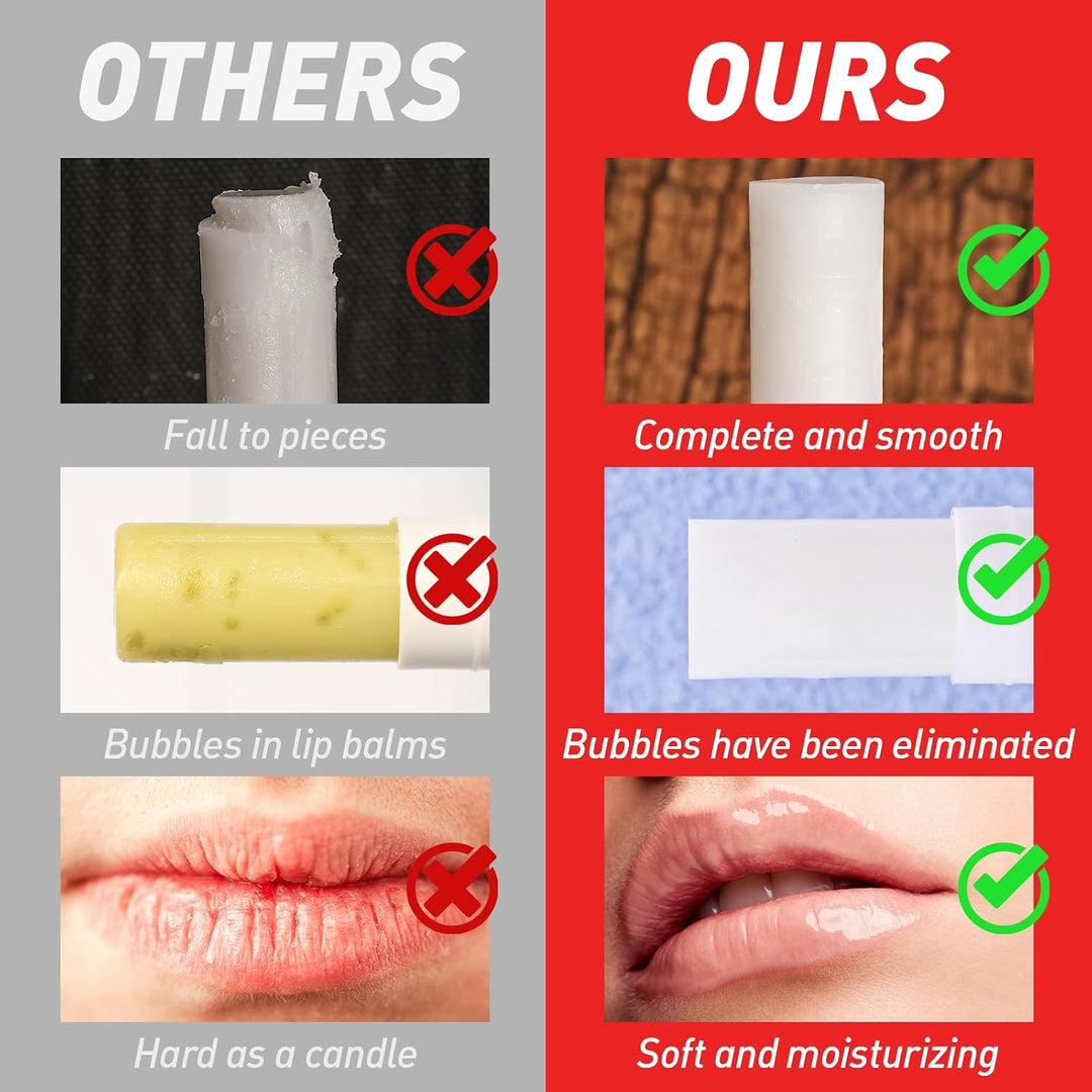 AZEN Paquete de 120 bálsamos labiales, bálsamo labial natural a gra...