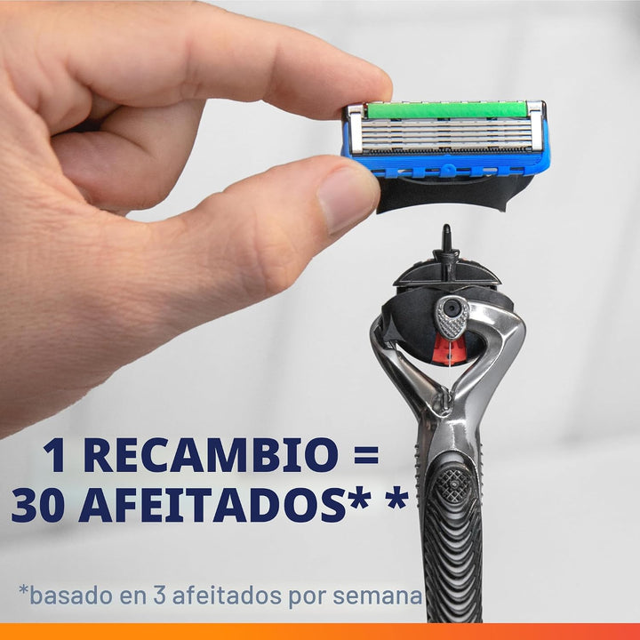 Gillette Fusion5 ProGlide - Recambios de maquinilla de afeitar para...