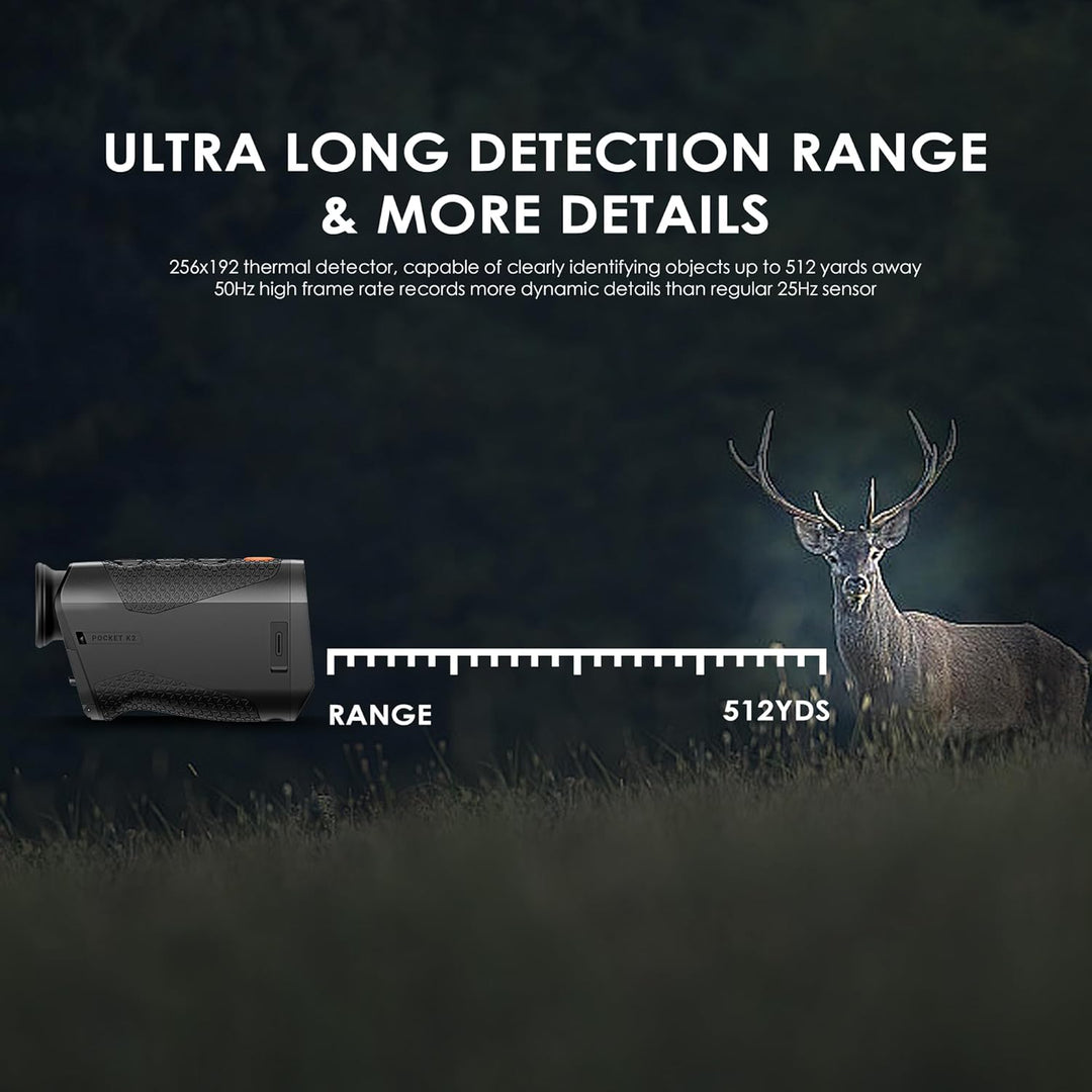 RIX Pocket K2 Monocular Térmico Portátil para Caza