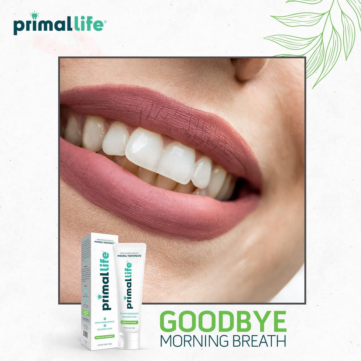 Primal Life Organics Pasta de Dientes Mineral Premium Dirty Mouth -...