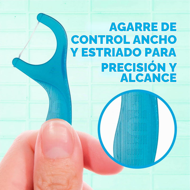 GUM Advanced Care - Púas de hilo dental para adultos con vitamina E...