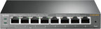 TP-Link TL-SG108PE V3, conmutador PoE administrado inteligente fácil