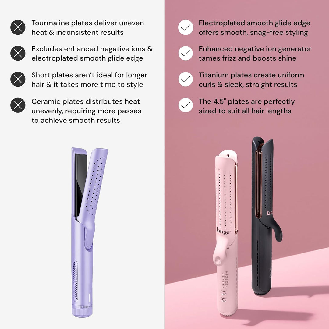 L'ANGE HAIR Le Duo Edge 360° Airflow Titanium Styler Blush | Pl...