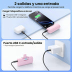 [Paquete de 2] Mini cargador portátil para iPhone 17, pantalla LCD...