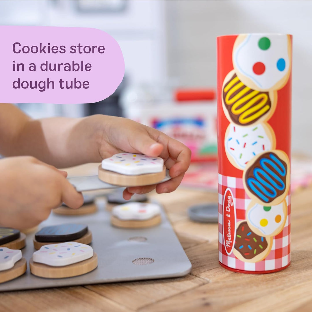 Melissa Doug set para cortar y hornear galletas Anaranjado