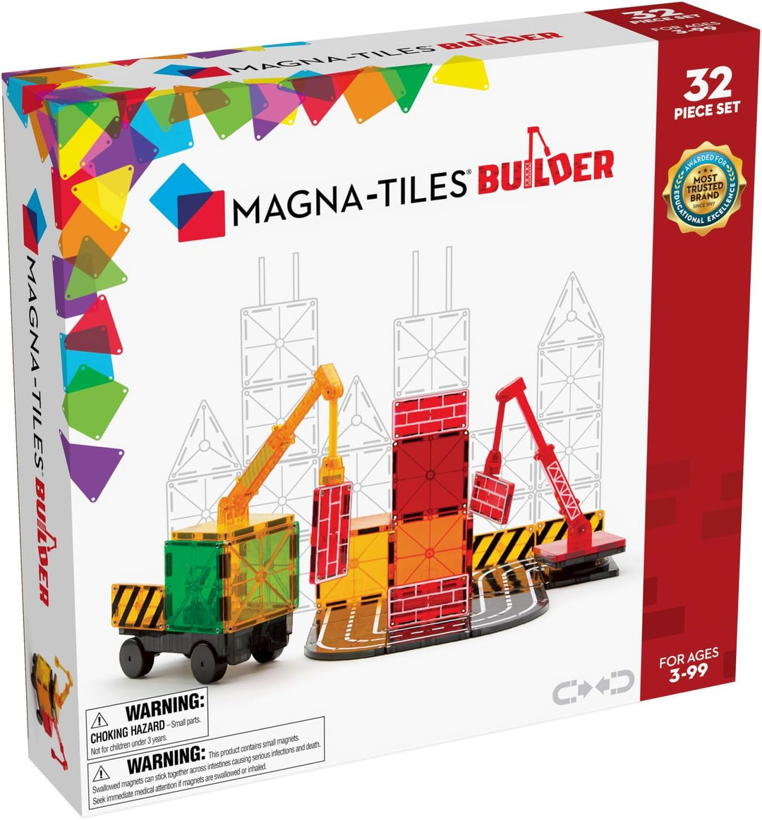 Magna-Tiles Constructor 32 piezas magnéticas de construcción