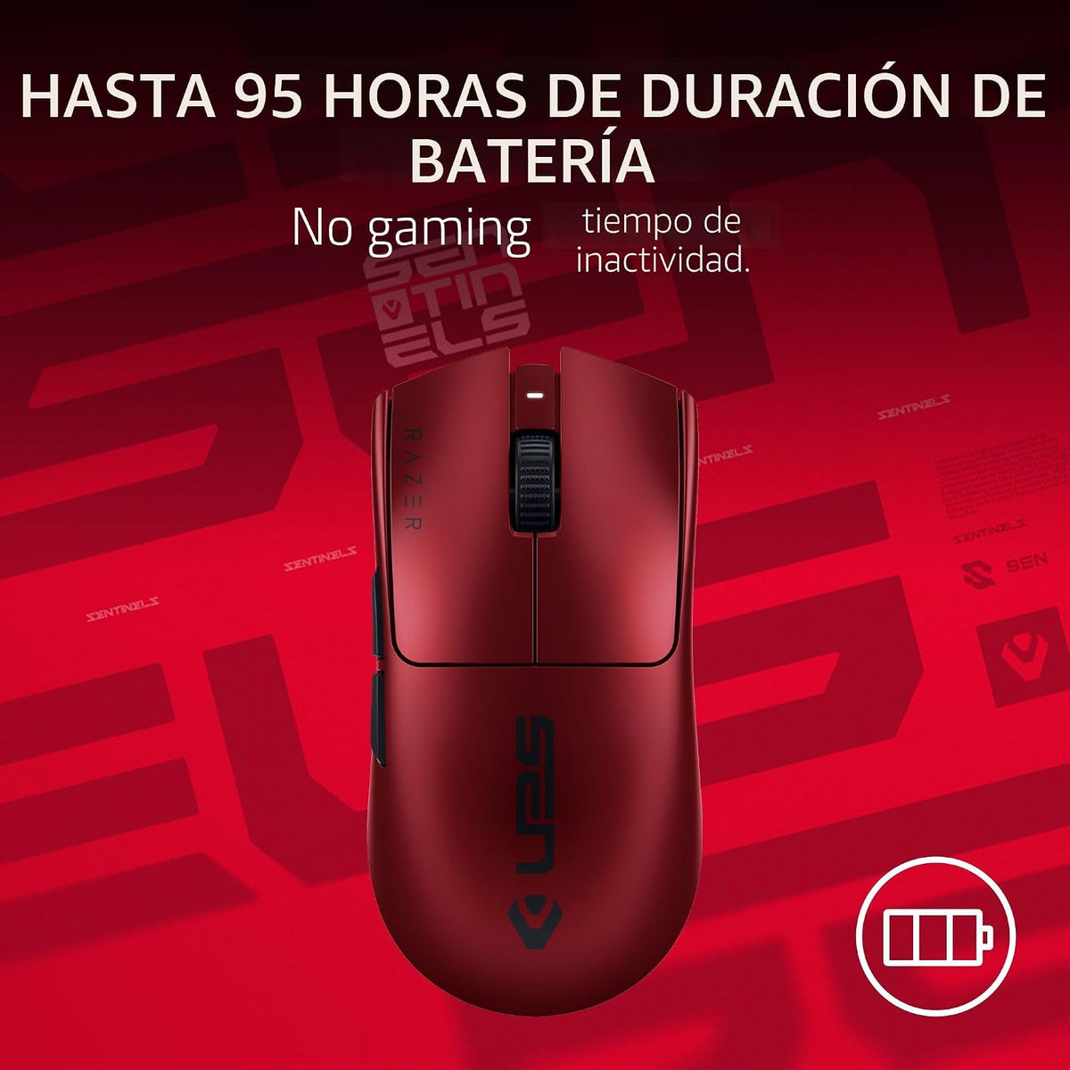 Razer Viper V3 Pro Mouse Inalámbrico para Juegos Esports: Simétrico...