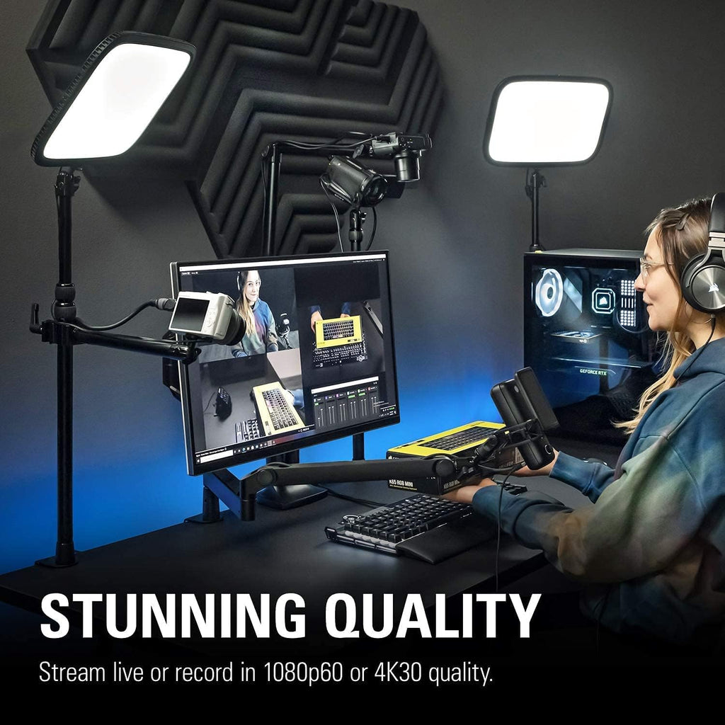 Elgato Cam Link Pro (10GAW9901), tarjeta interna de captura de cáma...