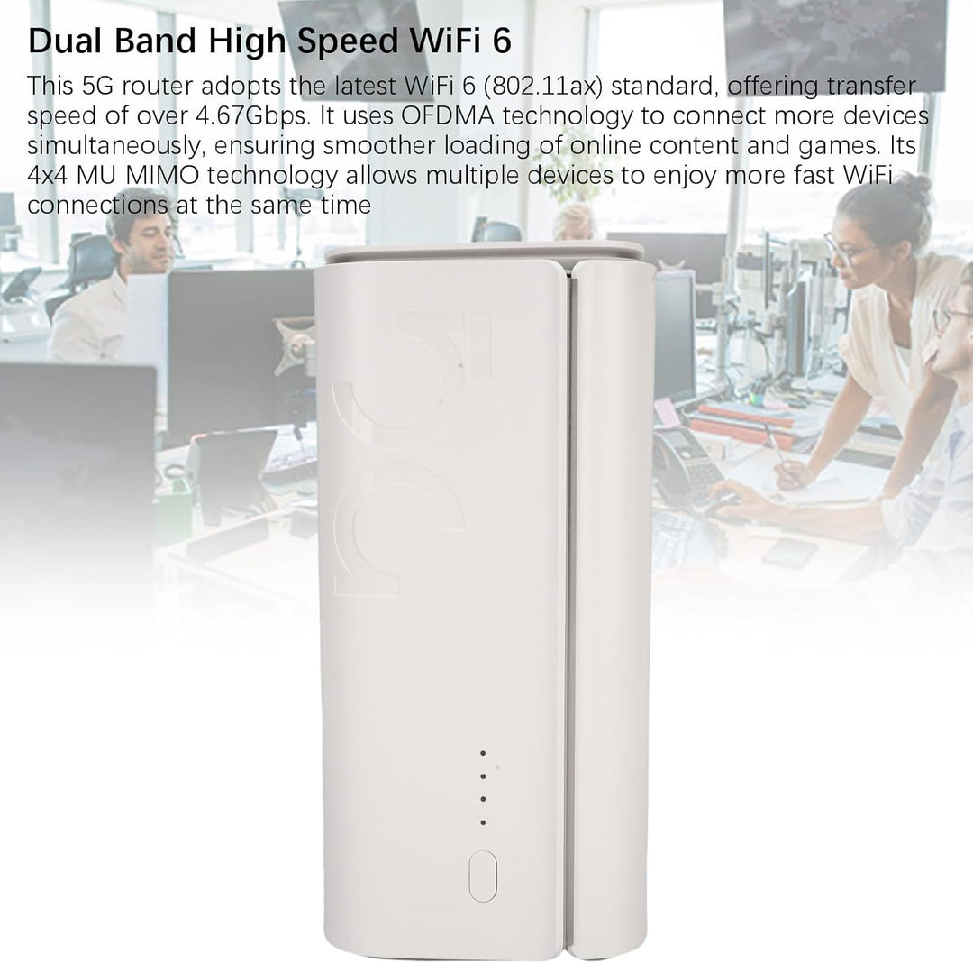 Router 5G CPE con ranura para tarjeta SIM, 4.67Gbps de alta velocid...