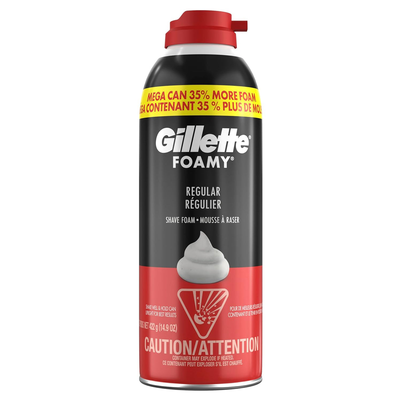 Gillette Espuma de Afeitar Clásica Foamy para Hombres, Protección C...